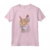 Funny Chausie Lover Colorful Graphic Cat Dad Mom Men Women Maglietta - Cute Cat Pop Art Present for Cat Lovers - Ideal for Halloween, Birthday, Christmas