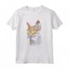 Funny Chausie Lover Colorful Graphic Cat Dad Mom Men Women Maglietta - Cute Cat Pop Art Present for Cat Lovers - Ideal for Halloween, Birthday, Christmas
