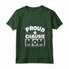 Donna Orgoglioso Chausie Mamma Gatto Divertente Maglietta con Collo a V - T-shirt Personalizzata per Amanti dei Gatti