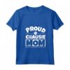 Donna Orgoglioso Chausie Mamma Gatto Divertente Maglietta con Collo a V - T-shirt Personalizzata per Amanti dei Gatti