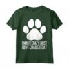 I'm not crazy, I just love Chausie Cat - Maglietta divertente per gli amanti dei gatti Chausie - Ideale come regalo di compleanno