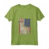 Donna Chausie Patriotic Cat USA Pride Bandiera Americana Maglietta con Collo a V - Ideale per Compleanno, Natale e Feste Patriottiche