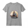 Donna Samurai Chausie Cat giapponese Kawaii Ninja Cat - Maglietta con Collo a V - Acquista Design Unico e Originale