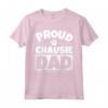 Chausie Cad Papà Divertente - Maglietta Leggera per un Regalo Originale - Ideale per la Festa del Papà