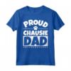 Chausie Cad Papà Divertente - Maglietta Leggera per un Regalo Originale - Ideale per la Festa del Papà