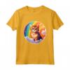Chausie - Simpatico Gatto Arcobaleno Kawaii Colorato Design Maglietta - Ideale Regalo per Amanti dei Gatti Chausie
