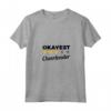 Donna Cheerleader Media - Okayest Cheerleader Maglietta con Collo a V - Ideale come Regalo per Appassionate di Cheerleading