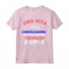 HapTiger Divertente Sport Maglietta - Una Vita Senza Cheerleading è Possibile Ma Inutile - Regalo per Appassionati di Cheerleading