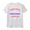 HapTiger Divertente Sport Maglietta - Una Vita Senza Cheerleading è Possibile Ma Inutile - Regalo per Appassionati di Cheerleading