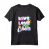 HapTiger Cheerleader Girls Maglietta - Colorful Graphic Tee for Women and Girls - Perfect Cheer Outfit