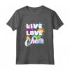 HapTiger Cheerleader Girls Maglietta - Colorful Graphic Tee for Women and Girls - Perfect Cheer Outfit