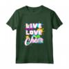 HapTiger Cheerleader Girls Maglietta - Colorful Graphic Tee for Women and Girls - Perfect Cheer Outfit