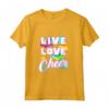 HapTiger Cheerleader Girls Maglietta - Colorful Graphic Tee for Women and Girls - Perfect Cheer Outfit