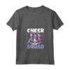 Donna Cheerleader Cheerleading Cheer Rosa Maglietta con Collo a V - Design Cheer Squad - Ideale per Squadre di Cheerleader
