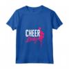 Donna Cheerleader Cheerleading Cheer signora Maglietta con Collo a V - Ideale per Squadre di Cheerleader - Citazione divertente Cheer lady