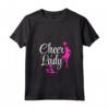 Donna Cheerleader Cheerleading Cheer signora Maglietta con Collo a V - Ideale per Squadre di Cheerleading - Citazione divertente Cheer lady