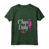 Donna Cheerleader Cheerleading Cheer signora Maglietta con Collo a V - Ideale per Squadre di Cheerleading - Citazione divertente Cheer lady