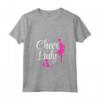 Donna Cheerleader Cheerleading Cheer signora Maglietta con Collo a V - Ideale per Squadre di Cheerleading - Citazione divertente Cheer lady