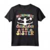 La mia Cheerleader preferita è mia sorella - Groovy Cheerleading Maglietta per i Fan delle Cheerleader - Regalo Perfetto per Sorelle Cheerleader