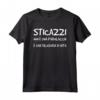 Magliette Uomo Manica Corta Sticazzi Filosofia Di Vita - Tee Shirt con Scritte Ironiche - Regalo Compleanno