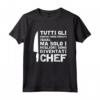 Chef Coltello Da Cucina Regalo Cuoca Cuisine Cocinare Maglietta - Solo i Migliori Sono Chef - Ideale come Regalo per Cuochi Appassionati