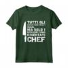 Chef Coltello Da Cucina Regalo Cuoca Cuisine Cocinare Maglietta - Solo i Migliori Sono Chef - Ideale come Regalo per Cuochi Appassionati