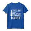 Chef Coltello Da Cucina Regalo Cuoca Cuisine Cocinare Maglietta - Solo i Migliori Sono Chef - Ideale come Regalo per Cuochi Appassionati