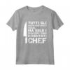 Chef Coltello Da Cucina Regalo Cuoca Cuisine Cocinare Maglietta - Solo i Migliori Sono Chef - Ideale come Regalo per Cuochi Appassionati