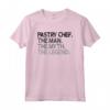 Pasticcere Mito dell'Uomo Pasticcere - Maglietta Dono della Leggenda per Uomini Leggendari - Ideale per Natale o Compleanno