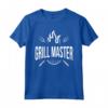 Grill Master Carne - Maglietta Divertente per Chef di Barbecue - Regalo per Amanti della Carne - Ideale per Festa del Papà o Natale