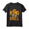 Chef Di Barbecue - King Of The Grill Maglietta per Uomini - Regalo Ideale per la Festa del Papà o Natale