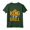 Chef Di Barbecue - King Of The Grill Maglietta per Uomini - Regalo Ideale per la Festa del Papà o Natale