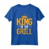 Chef Di Barbecue - King Of The Grill Maglietta per Uomini - Regalo Ideale per la Festa del Papà o Natale