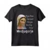 Madonna Regina della Pace Medjugorje - Totus Tuus Vergine Maria Maglietta - Regalo Religioso per Devoti Cattolici