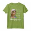 Madonna Regina della Pace Medjugorje - Totus Tuus Vergine Maria Maglietta - Regalo Religioso per Devoti Cattolici