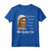 Madonna Regina della Pace Medjugorje - Totus Tuus Vergine Maria Maglietta - Regalo Religioso per Devoti Cattolici