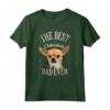 Best Chihuahua Dad Ever - Vintage Maglietta Uomo per Regali Chihuahua - Ideale per Compleanno, Festa della Mamma o Natale