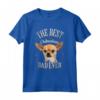 Best Chihuahua Dad Ever - Vintage Maglietta Uomo per Regali Chihuahua - Ideale per Compleanno, Festa della Mamma o Natale