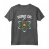 Scienza Ragazza Fisica Chimica Maglietta - Design Nerd Geek - Regalo Divertente per Appassionati di Scienze