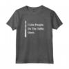 Doctor I Like People on the Table Open - Chirurgia Chirurgo Maglietta - Regalo divertente per Medici e Studenti di Medicina