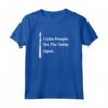 Doctor I Like People on the Table Open - Chirurgia Chirurgo Maglietta - Regalo divertente per Medici e Studenti di Medicina
