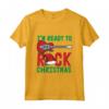 Bambino Im Ready To Rock - Pigiama natalizio per chitarra, Maglietta Musicista - Regalo di Natale per Bambini Amanti della Musica