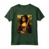 T-shirt Mona Lisa Chitarrista by Rock 'n Roll - Maglietta Vintage per gli Amanti della Musica - Regalo Compleanno Unico