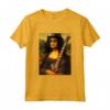 T-shirt Mona Lisa Chitarrista by Rock 'n Roll - Maglietta Vintage per gli Amanti della Musica - Regalo Compleanno Unico