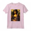 T-shirt Mona Lisa Chitarrista by Rock 'n Roll - Maglietta Vintage per gli Amanti della Musica - Regalo Compleanno Unico
