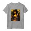 T-shirt Mona Lisa Chitarrista by Rock 'n Roll - Maglietta Vintage per gli Amanti della Musica - Regalo Compleanno Unico