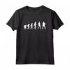 Evoluzione Chitarrista - T-Shirt Originale per Aperitivo con Design Umore - Regalo Divertente per Compleanni