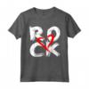 T-shirt con grafica Rock And Roll Star - Design alla moda - Ideale come regalo o souvenir - I Love Rock & Roll Maglietta