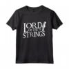 Lord Of The Strings - Maglietta per Chitarra Acustica e Elettrica - Regalo per Chitarristi - Ideale per Festa del Papà o Natale