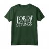 Lord Of The Strings - Maglietta per Chitarra Acustica e Elettrica - Regalo per Chitarristi - Ideale per Festa del Papà o Natale